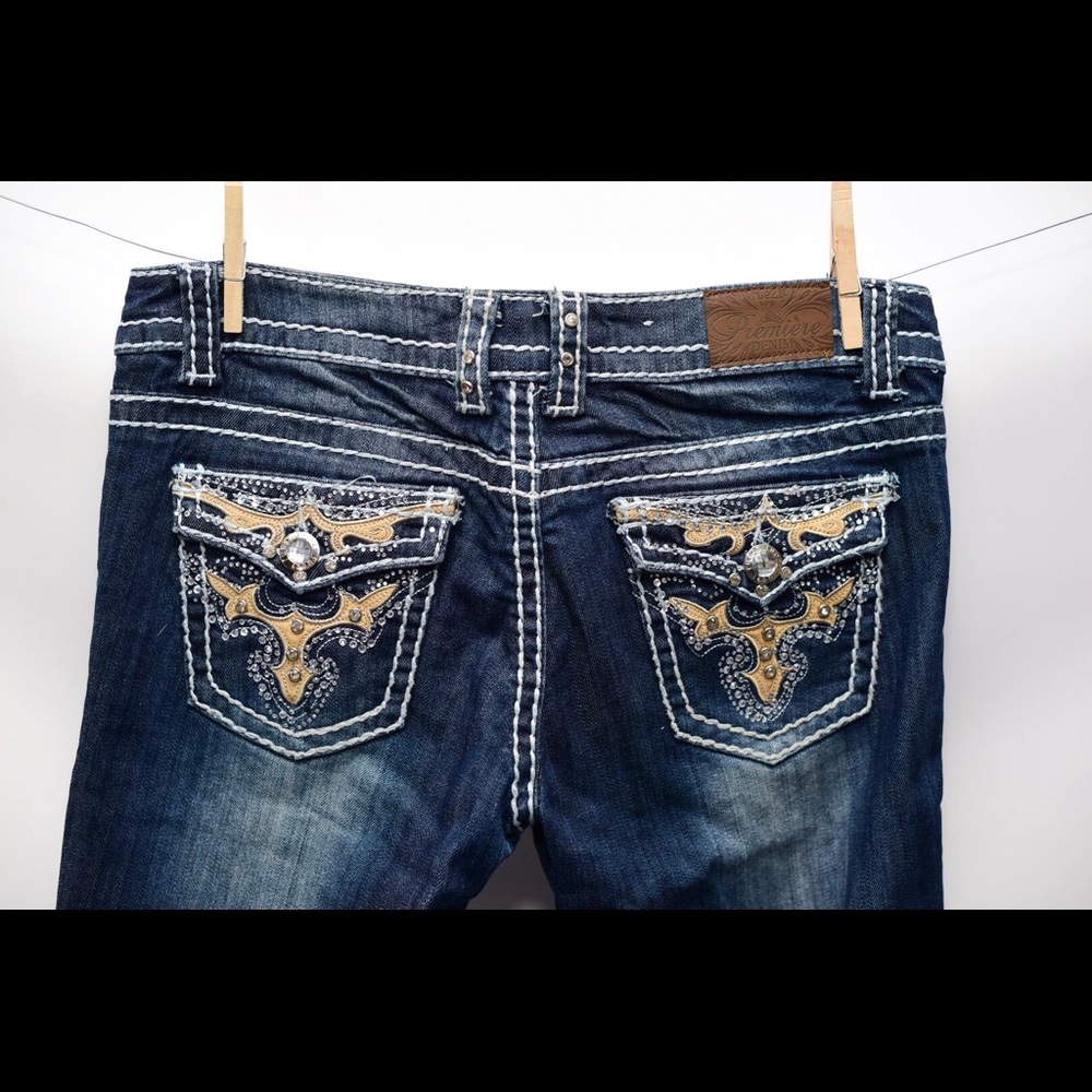 Premiere Rue21 Bootcut Ripped Jeans - Picture 7 of 7